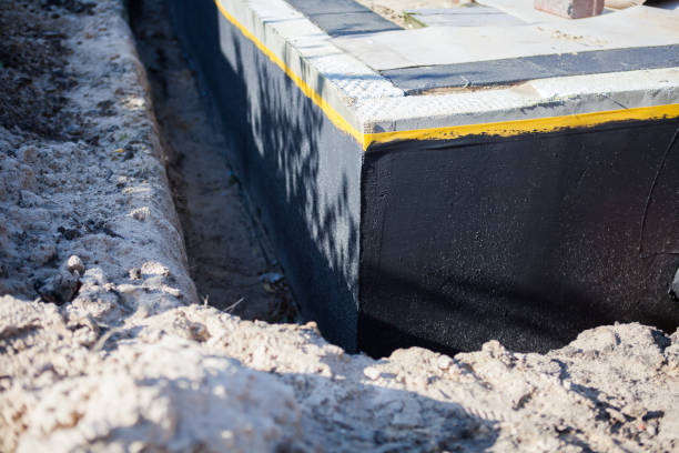 Residential Foundation Crack Repair installation at a Glenolden, PA home by SJ Waterproofing Pros
