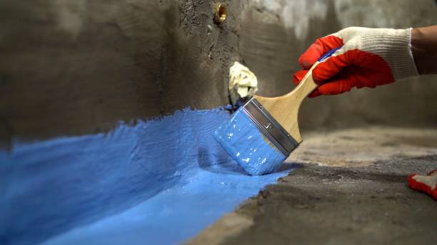 Commercial Foundation Crack Repair project at a Glenolden, PA business property by SJ Waterproofing Pros